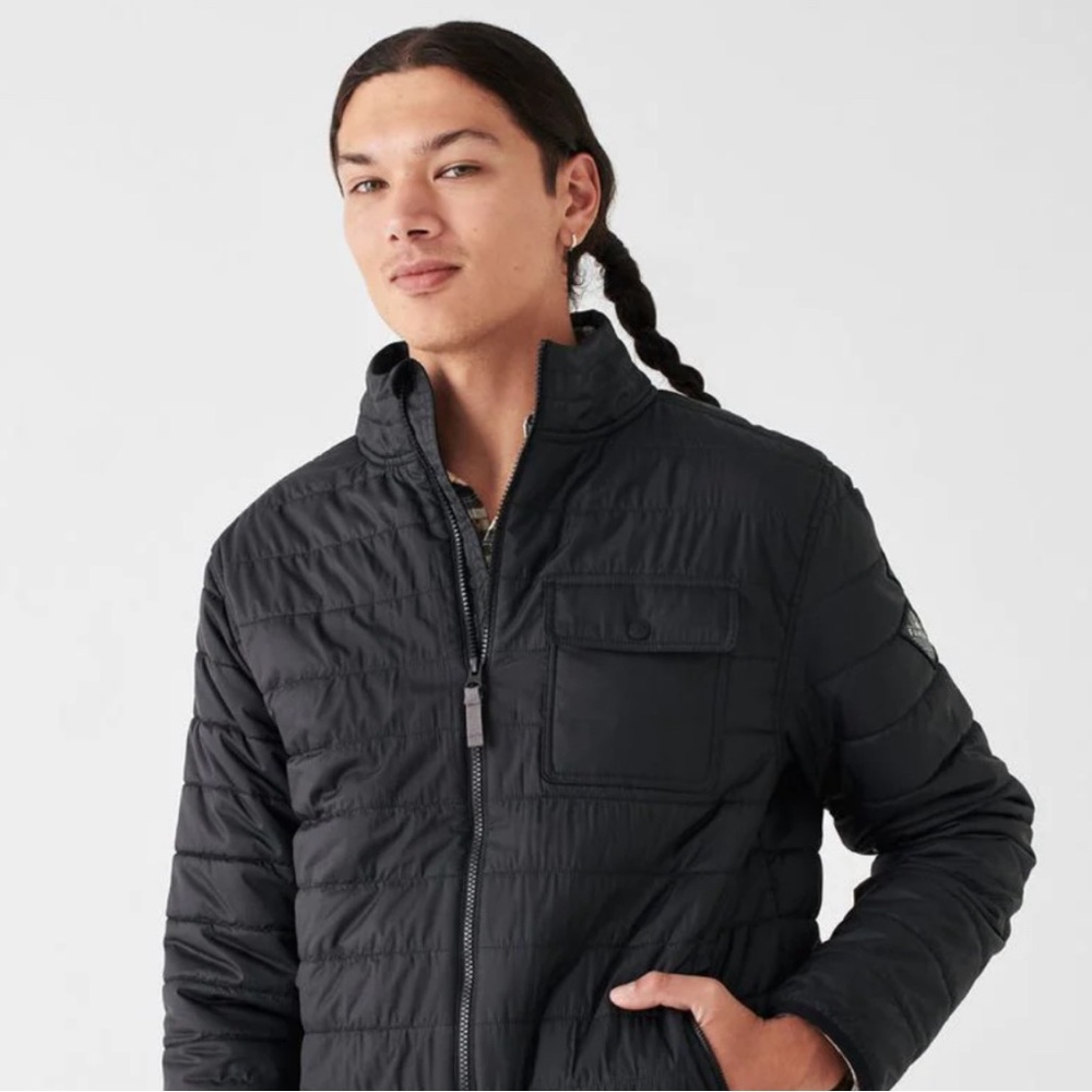 FAHERTY Brand Atmosphere Full Zip - Mountsin Black
